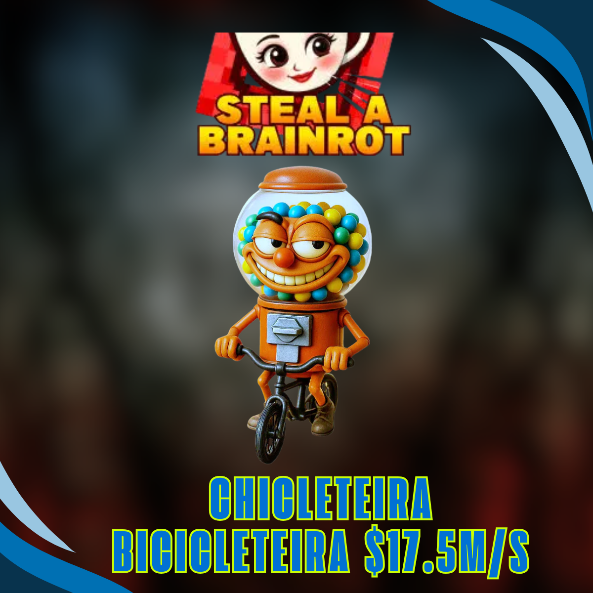 Chicleteira Bicicleteira 17.5M/s