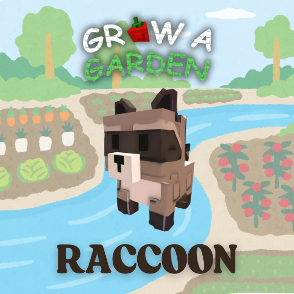 GROW A GARDEN | RACCOON
