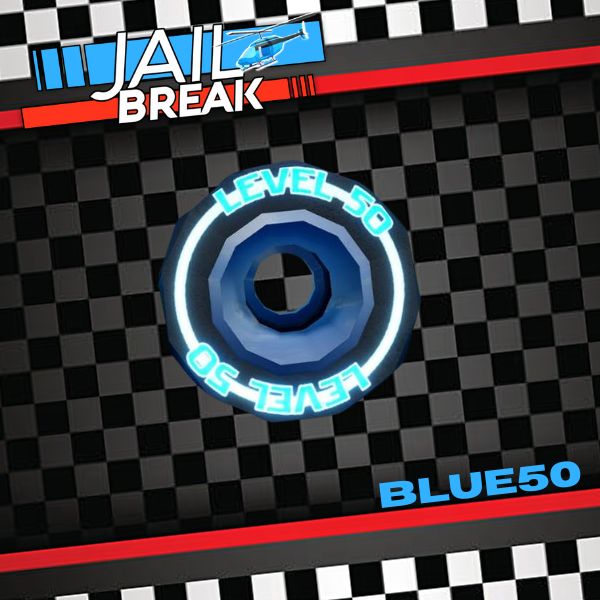 JAILBREAK | BLUE50 TIRE STICKER| ROBLOX