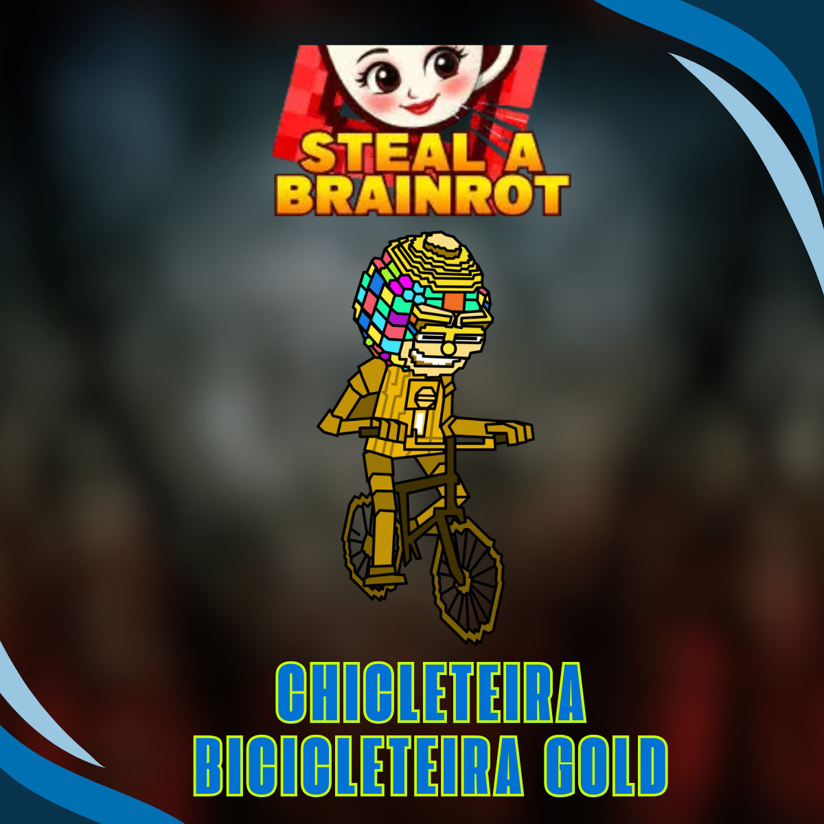 Chicleteira Bicicleteira GOLD