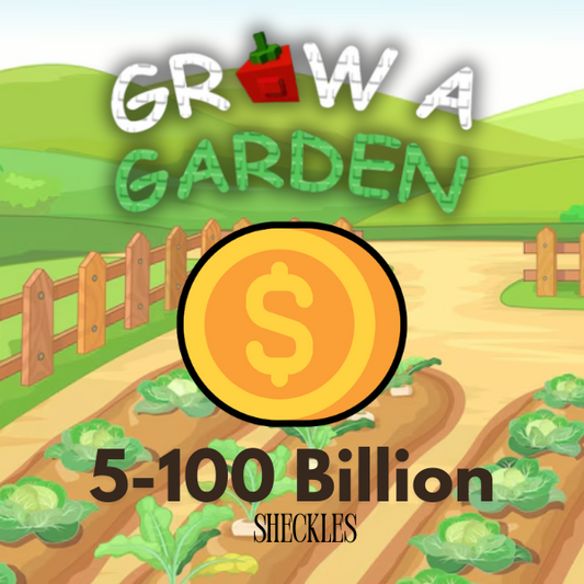 GROW A GARDEN |5-100 Billion Sheckles