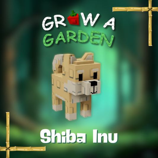 GROW A GARDEN | Shiba Inu